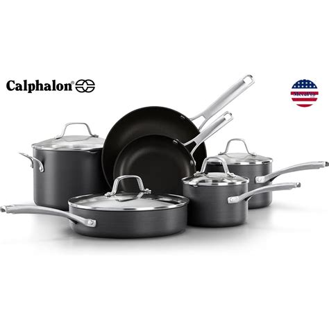 Select By Calphalon® Classic Hard Anodized Nonstick Pots And Pans 10