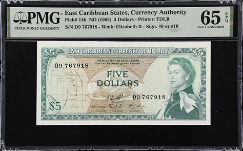 East Caribbean States East Caribbean Currency Authority Dollars Nd