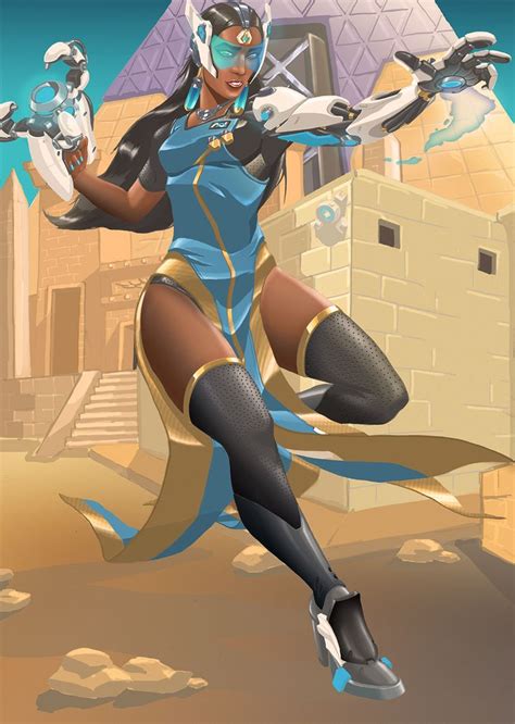 Symmetra By Iknas Art Artist Anime