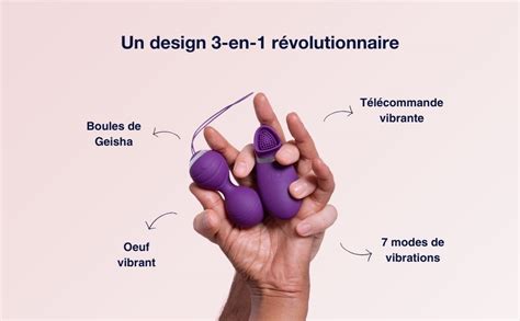 Goliate Dalia 3 En 1 Boules De Geisha Oeuf Vibrant Stimulateur Clitoridien Périnée Meilleur