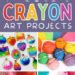 Melted Crayon Art Ideas Genius Projects For Old Crayons What