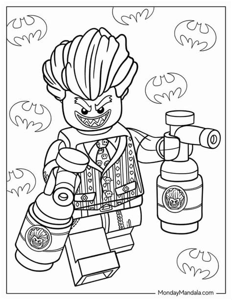 30 Lego Batman Coloring Pages (Free PDF Printables) | Batman coloring ...