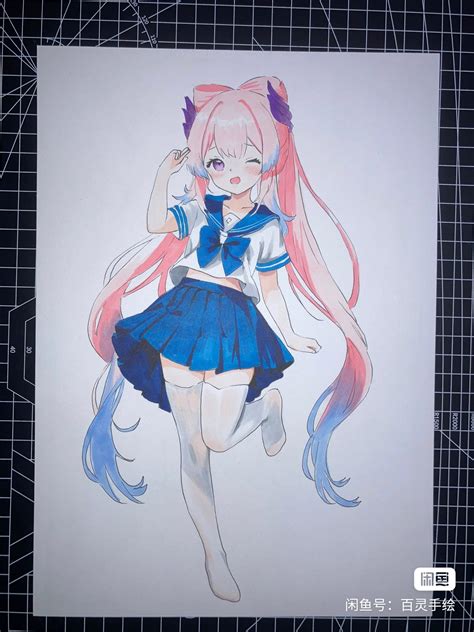 Bailing S Japanese Anime Girls Hot Sexy Hand Drawing With Marker