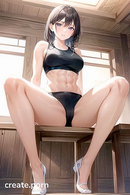 Hentai Babe Spreads Her Legs Wide In Full Body Fit Action Hentai Smile