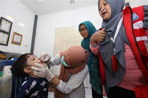 Capaian SUB PIN Polio Putaran Pertama Di Surabaya Capai 94 02 Persen