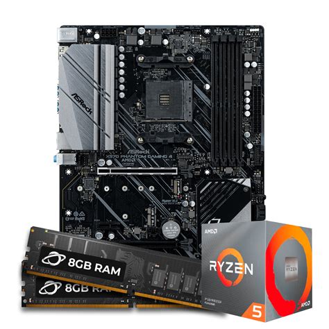 Kit Upgrade Processador Amd Ryzen X Placa M E Asrock X