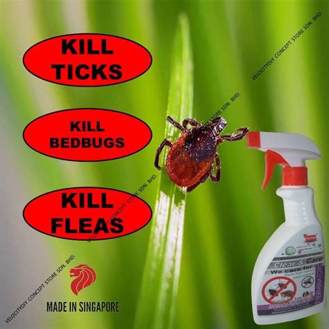 （消灭臭虫跳蚤蜱虫 Heifer Bedbugs Fleas Ticks Terminatorbasmi Kutu 450 Ml