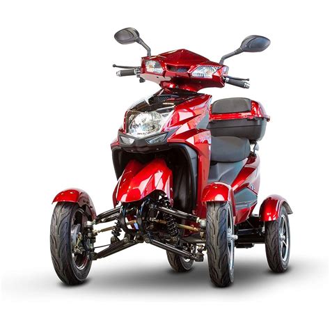 90 Mo Finance Canyon Fully Assembled Red Adult Mobility Scooter Buy Now Pay Later