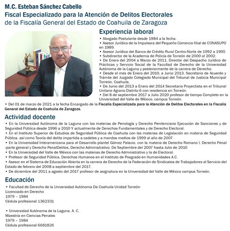 Fiscal A General Del Estado De Coahuila