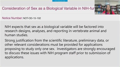 The New Sex As A Biological Variable National Institutes Of Health