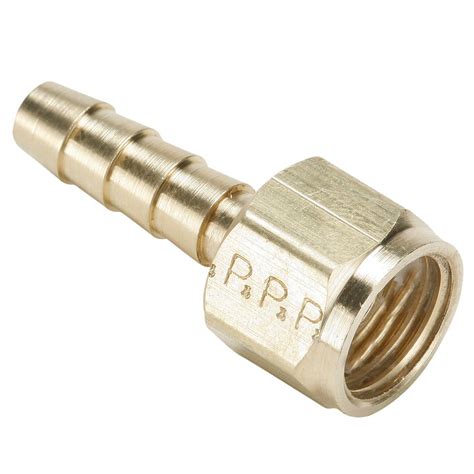 Brass Hose Barb Adapter 1 4 To 3 8 Adapter View