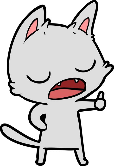 animal cartoon talking cat 5