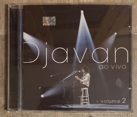 Cd Djavan Ao Vivo Item De M Sica Djavan Usado Enjoei