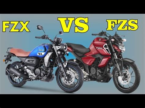 New Yamaha Fzx Vs Yamaha Fzs Compare With Price Mileage Which Is