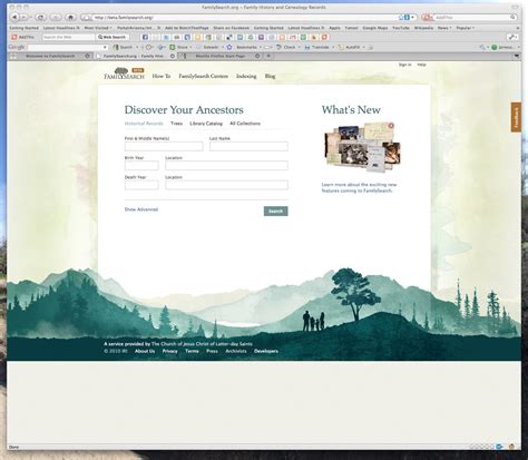 Genealogy's Star: Changes to the FamilySearch.org Website