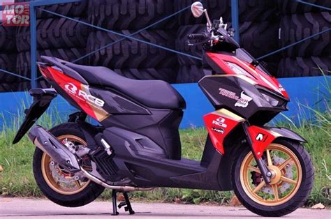 Honda Vario 160 ABS Modifikasi Pertama RCB Pelek 13 Inci Bikin Padat