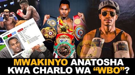 Litakufa Jitu MFAHAMU JERMELL CHARLO MPINZANI WA MWAKINYO BINGWA WA