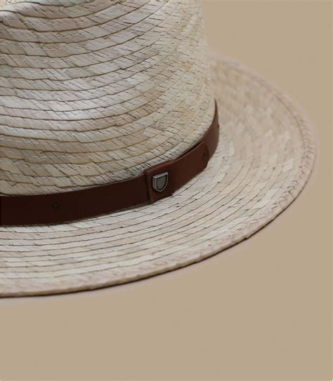 Fedora Straw Messer Straw Fedora Natural Brixton Headict