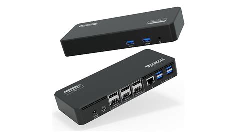 Plugable Usb C Docking Station Triple 4k Displays W 3xhdmi Or 3xdisplayport Compatible With Mac