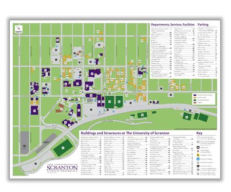 University Of Scranton Campus Map - Map