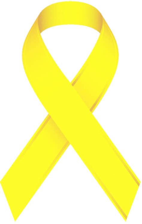 Learn The Meaning Of The Yellow Awareness Ribbon Cancer Awareness