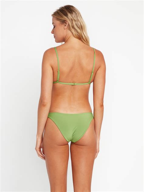 Simply Seamless Triangle Bikini Top Apple Volcom Us