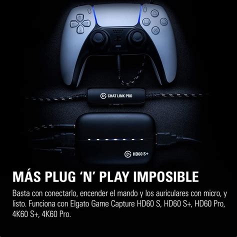 Elgato Chat Link Pro Adaptador De Udio Para Ps Ps Nintendo Switch