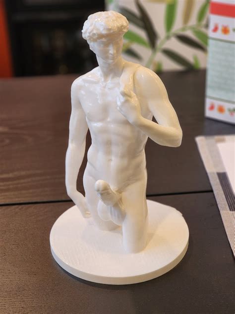 Michelangelo David Bust With Large Mature Etsy