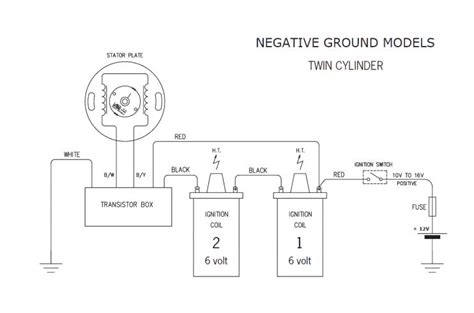 Basic Wiring Diagram Vt Pos Ground Generator With Regulato