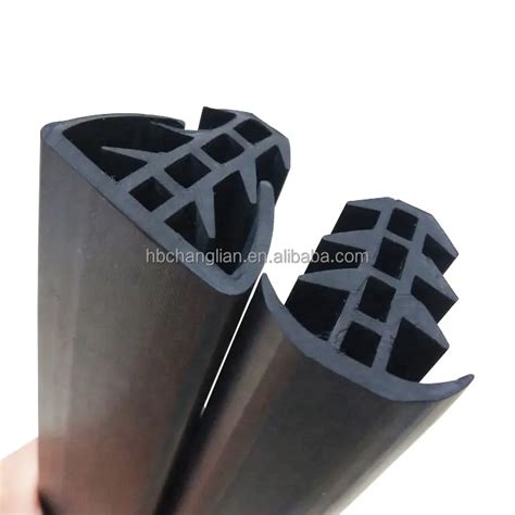 Epdm Rubber Extrusion Seal Gasket T Shape Rubber Strip For Solar Panel