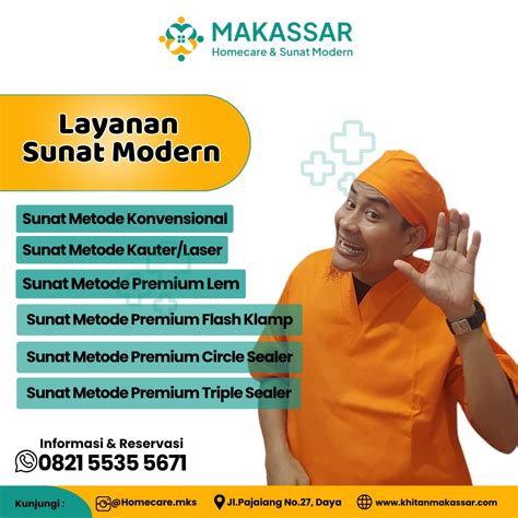 Layanan Khitan Modern Di Makassar Bebas Nyeri Aman Dan Nyaman