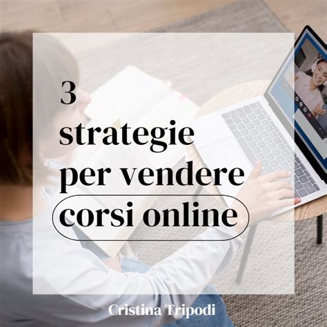 Strategie Per Corsi Online Nel Cristina Tripodi