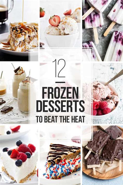 24 Easy Frozen Dessert Recipe Collection Artofit