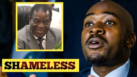 Nelson Chamisa Kissing Sadc A To Kick Emmerson Mnangagwa Out Of