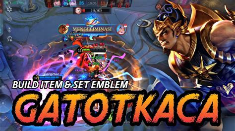 Build Gatot Tank Terkuat Dan Tersakit Gatotkaca Best Build