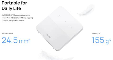 HUAWEI B320-923 4G CPE 5s - Incredible Connection