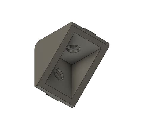 3030 Corner Bracket M3 Screwhole By Electric Download Free Stl Model