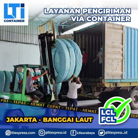 Ekspedisi Container Jakarta Banggai Laut Murah