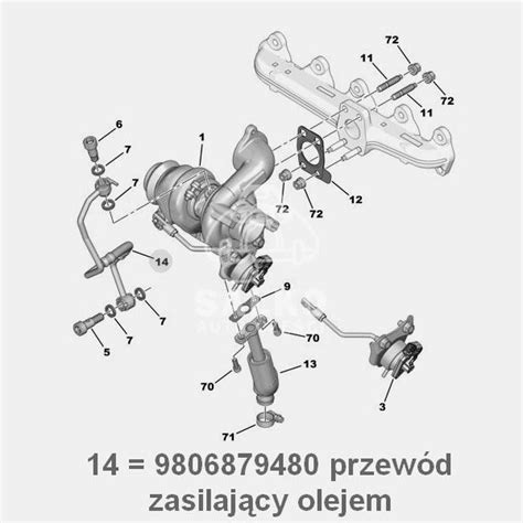 Przew D Turbiny Citroen Peugeot Hdi Ci Nieniowy Orygina Peugeot