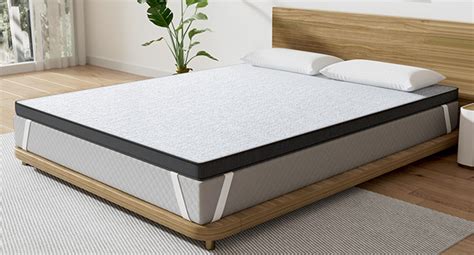 Bedstory Surmatelas X Avec Hybrid Structure Mousse M Moire