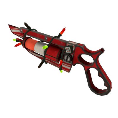 Strange Festivized Professional Killstreak Peppermint Swirl Ubersaw