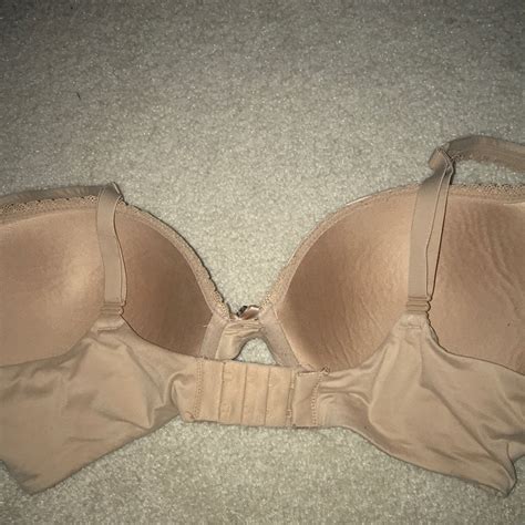 Victorias Secret Push Up Nude Bra Size 34dd Gem