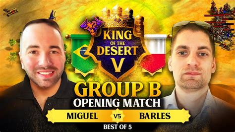 Miguel Vs Barles King Of The Desert Opening Match Group B