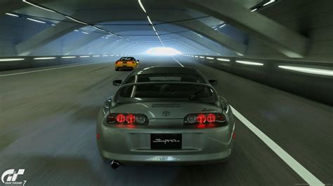 Gran Turismo 7 Toyota Supra RZ 97 GT4 Six On Grid High Speed