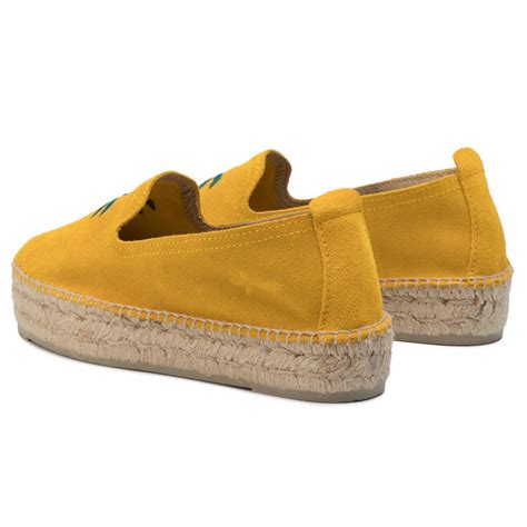 Espadrilles Manebi Slippers D F D Yellow Palm Eschuhe De