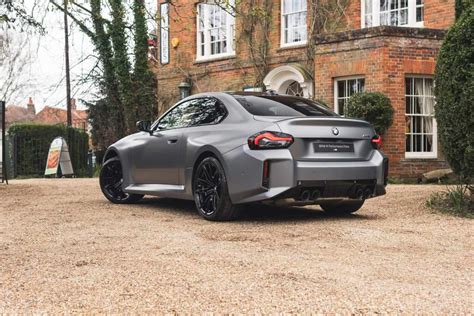 Bmw M G Frozen Pure Grey With Carbon Roof Is A Looker