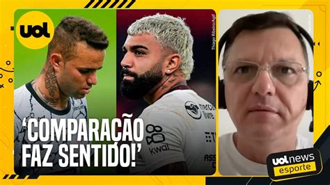 MAURO CEZAR REAGE A LISTA DE POLÊMICAS DE GABIGOL E VÊ SENTIDO NA