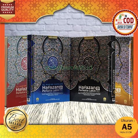 Jual Cover Metalizing Al Quran Hafalan Hafazan Perkata Latin Blok