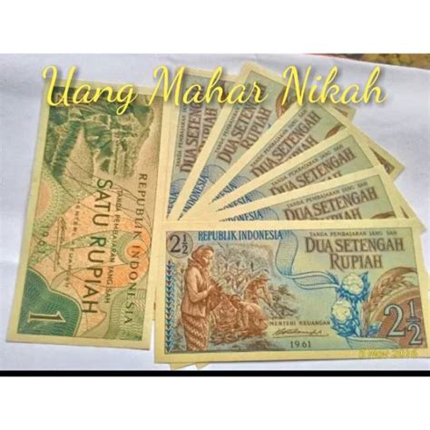 Jual Paket Mahar 16 Rupiah Uang Kuno Kertas Shopee Indonesia