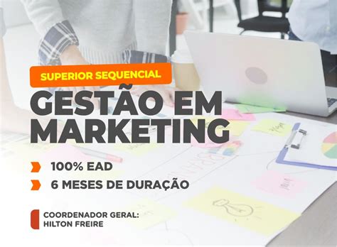 Superior Sequencial Em Gest O De Marketing Escola Conceito Centro De